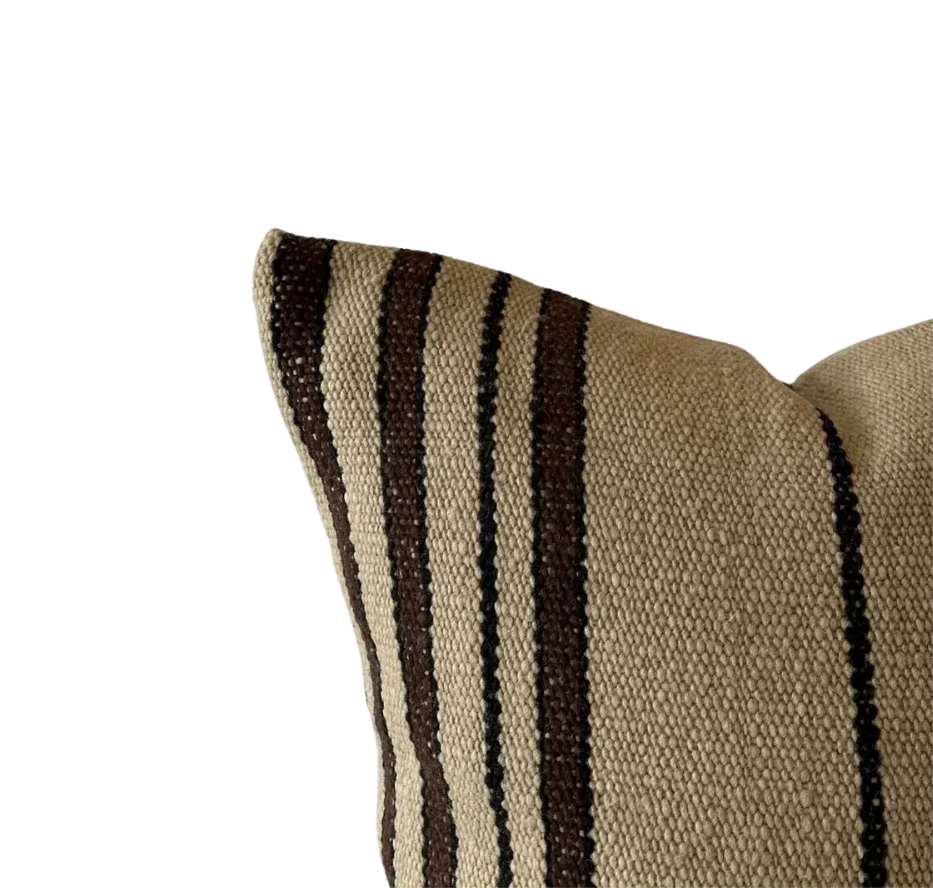 Makun Pillow Cover with Stripes, from Treko
