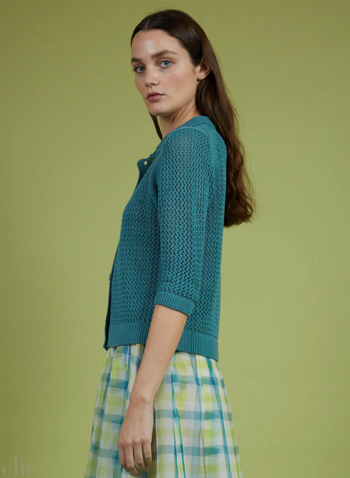 Rio Cardigan in Ocean, from Love Binetti