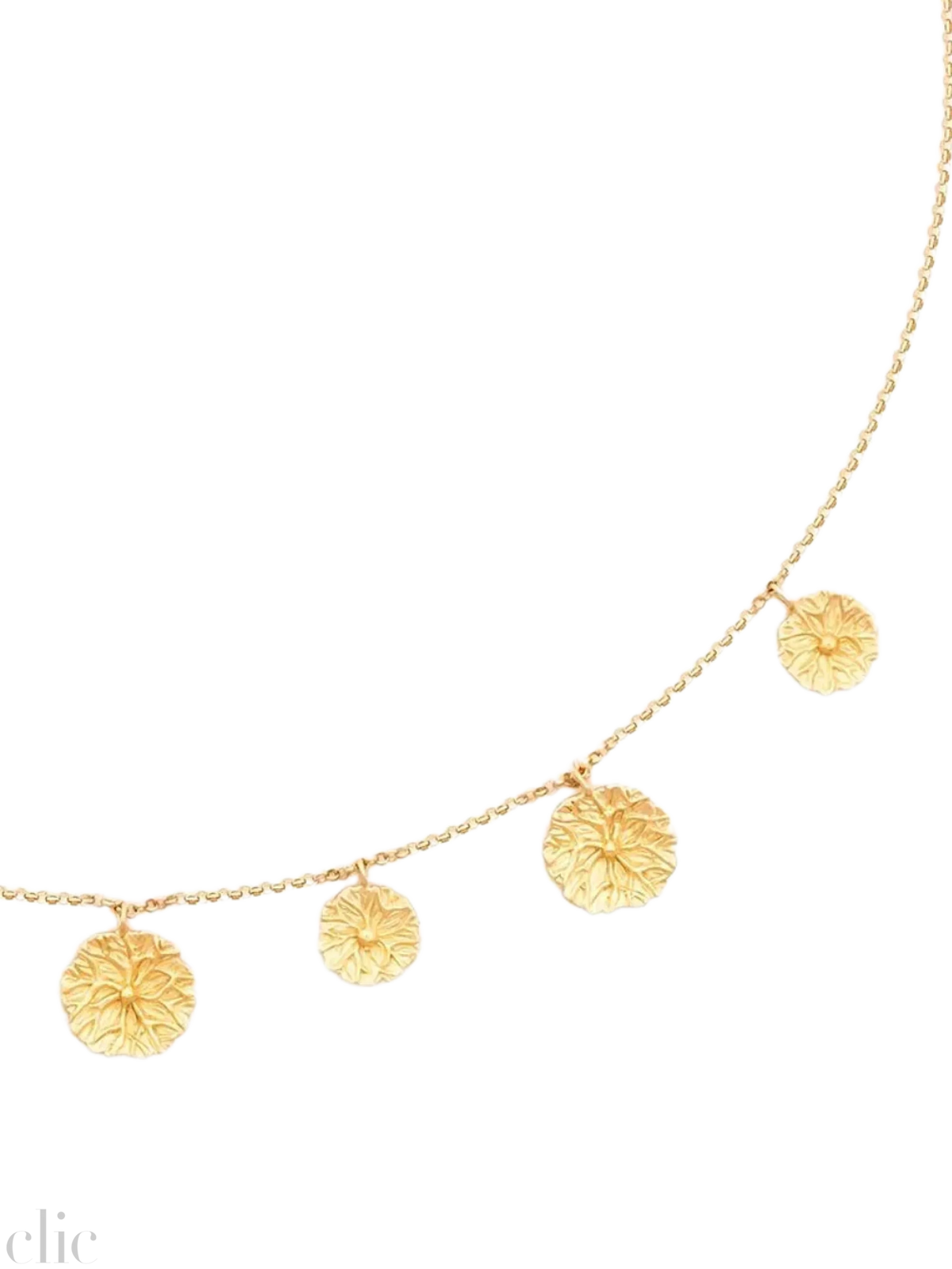 Shaker Necklace in Gold Vermeil, from Carina Hardy