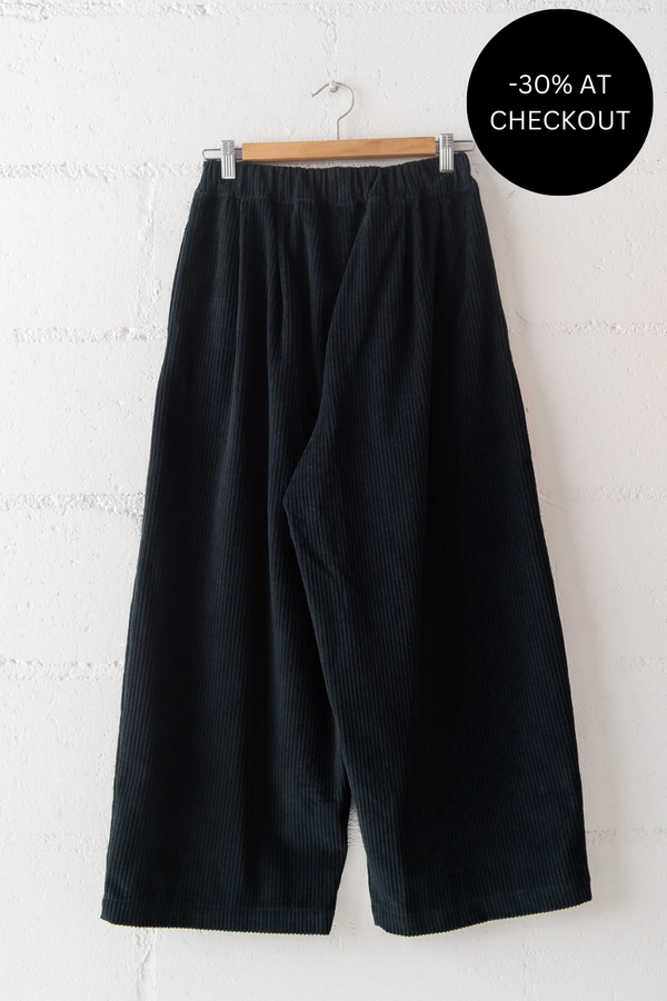 Corduroy Wide Pants, from Black Crane