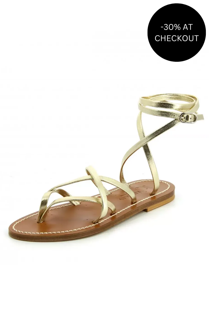 Zenobie Miel Sandal, from K. Jacques