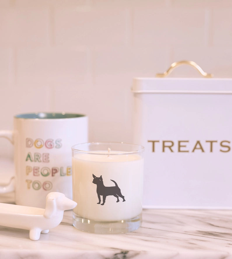 Chihuahua Dog Breed Soy Candle, from Scripted Fragrance
