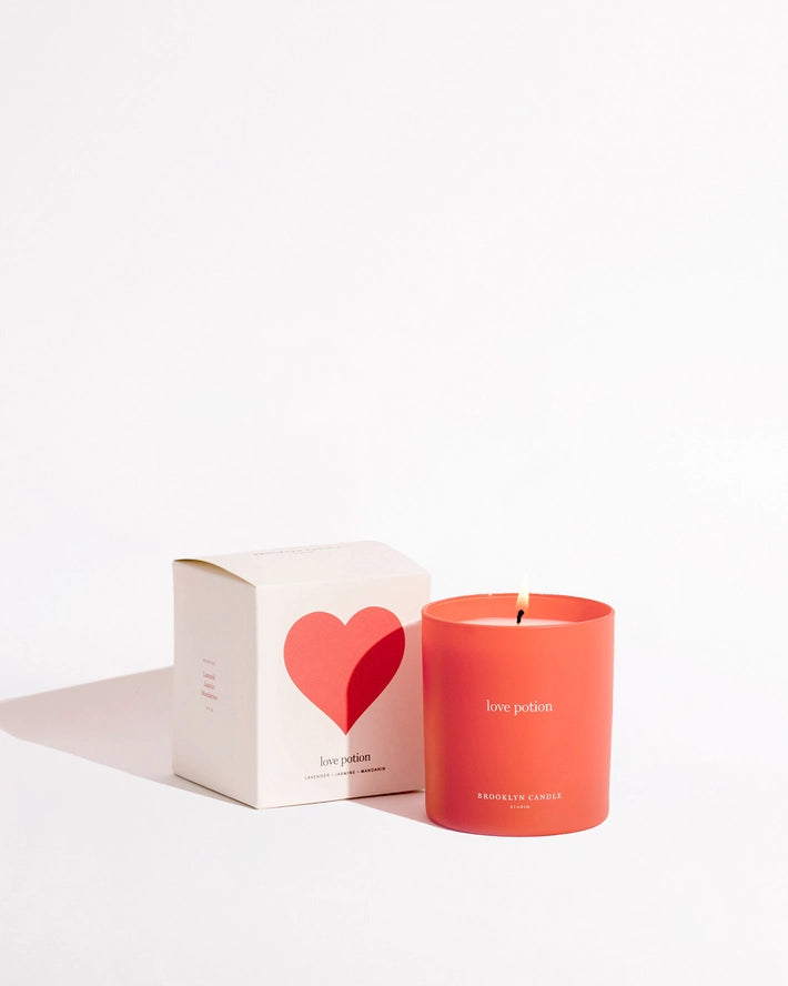 Love Potion Valentine's Day Candle, from Brooklyn Candle Studio