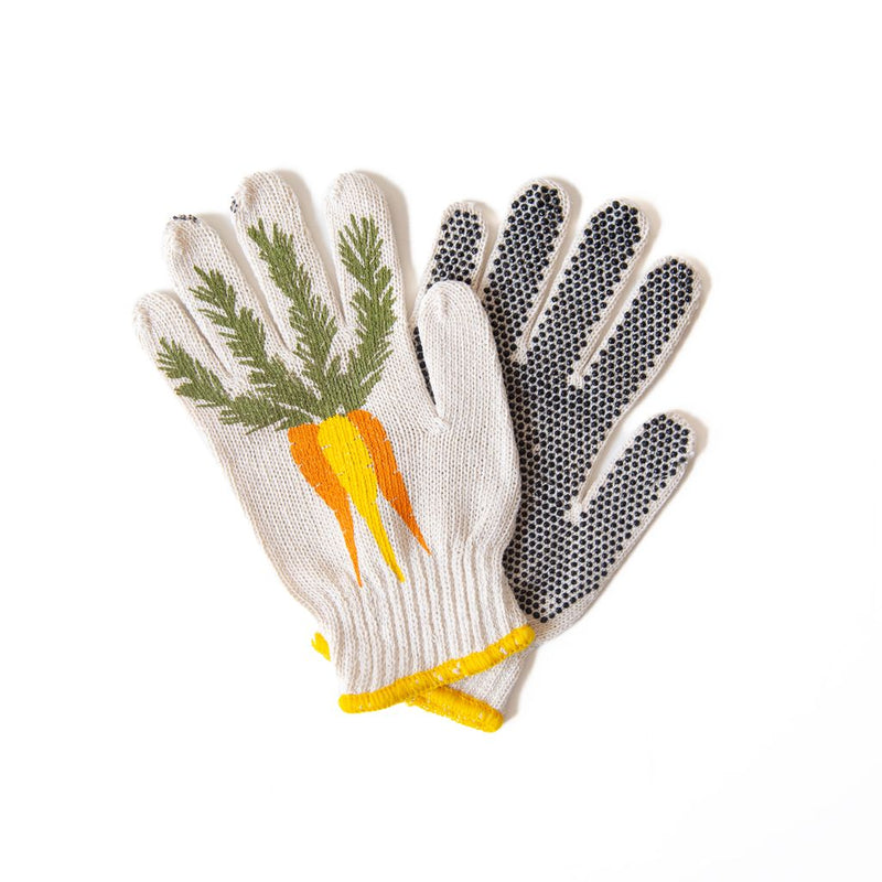 Heirloom Carrot Gardening Gloves, from My Little Belleville