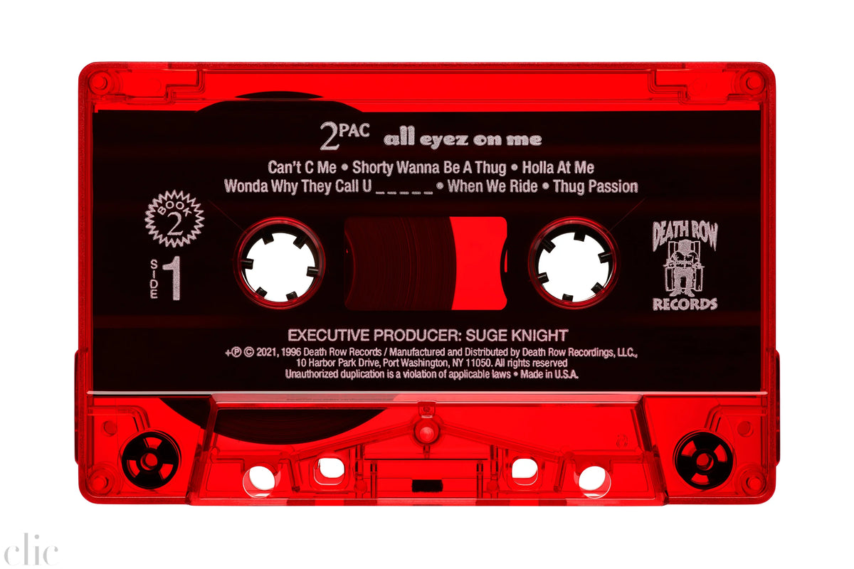 2pac - All Eyez On Me Red by Julien Roubinet