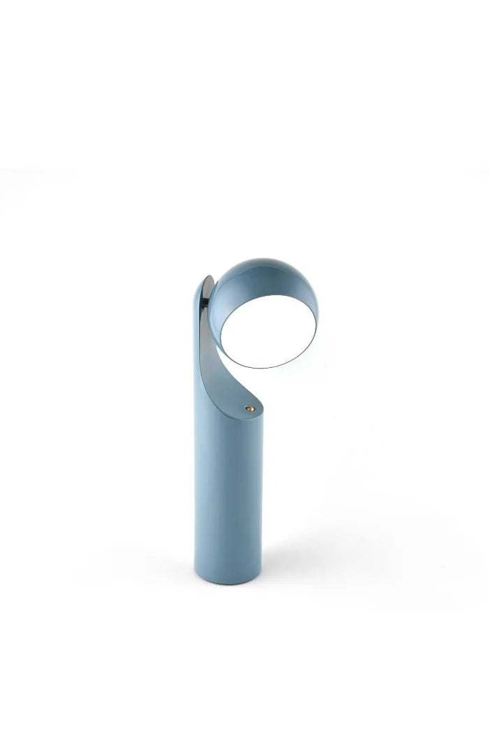 Mono Portable Lamp in Gray Blue, from Fine Lumens