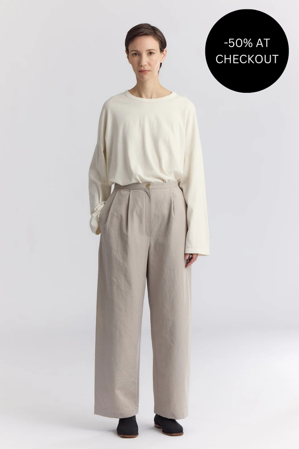 Straight Trousers, from Black Crane