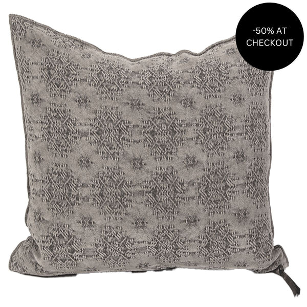 Kilim Jacquard Ecorce Pillow 65x65, from Maison De Vacances