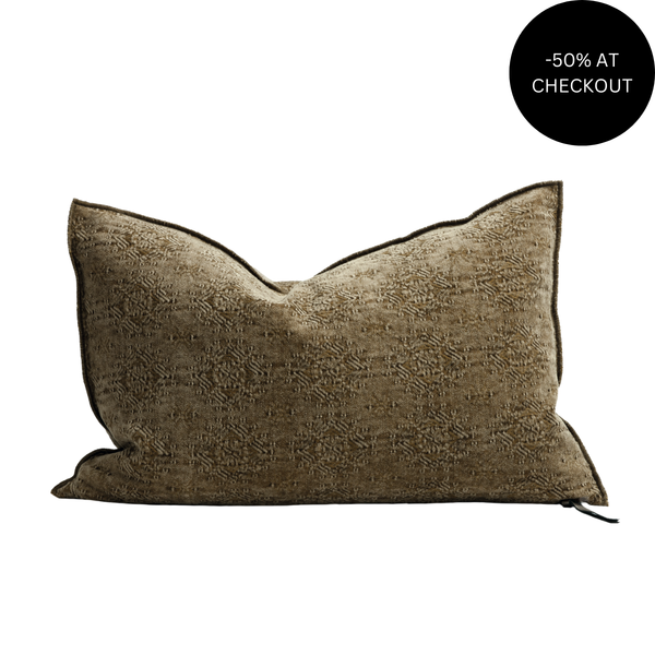 Kilim Jacquard Bronze Pillow 40x60, from Maison De Vacances