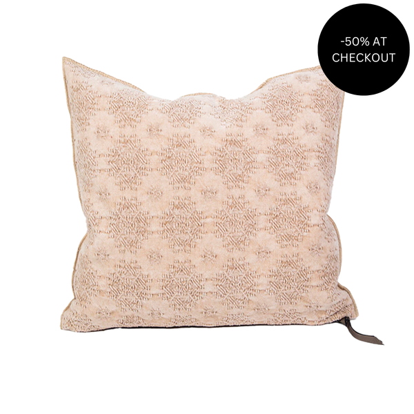 Kilim Jacquard Biche Pillow 50x50, from Maison De Vacances