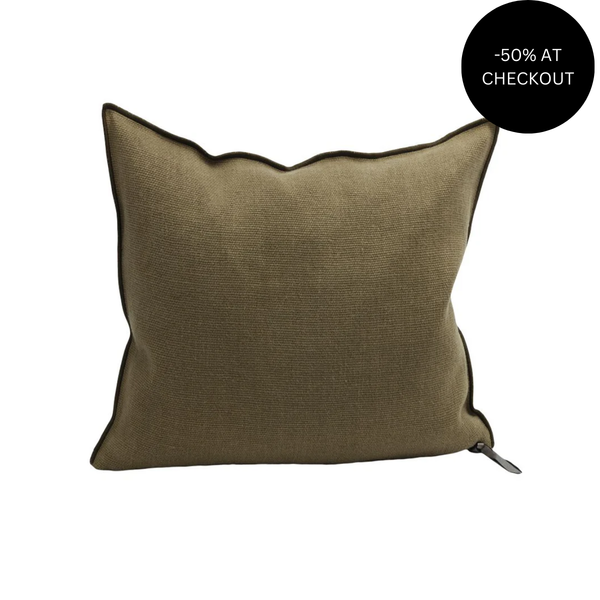 Stone Washed Bronze Pillow 65x65, from Maison De Vacances