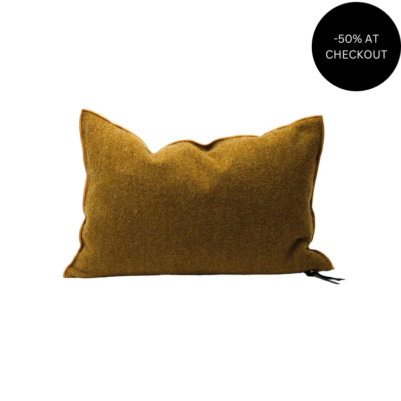 Bouclette 40 x 60 in Ocre, from Maison de Vacances