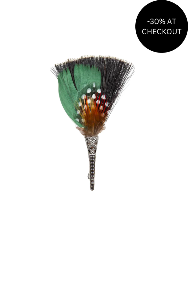 Brush Brooch, from My Bob