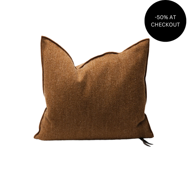 Canvas Bouclette Pillow 65x65, from Maison De Vacances