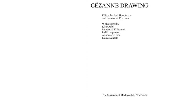 Cézanne: Drawing