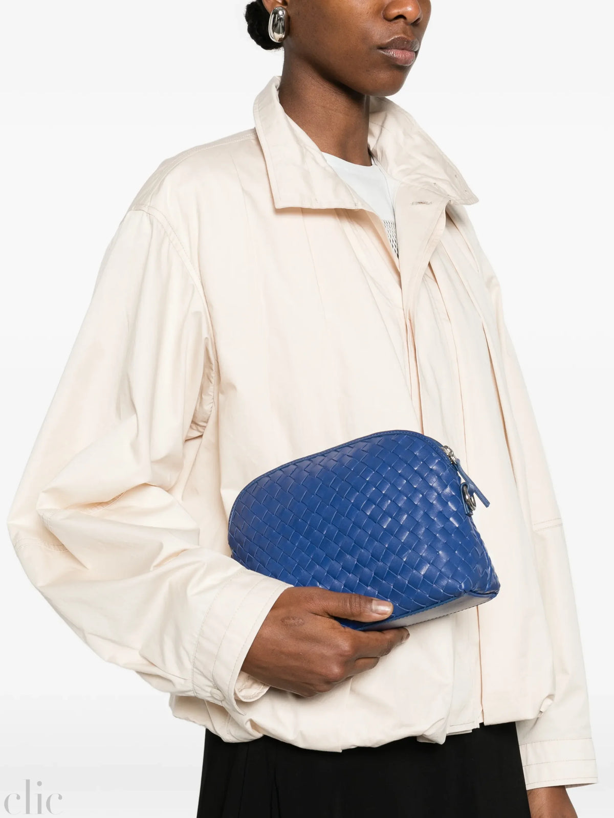 Chunky Fellini Pochette in Navy, from Dragon Diffusion