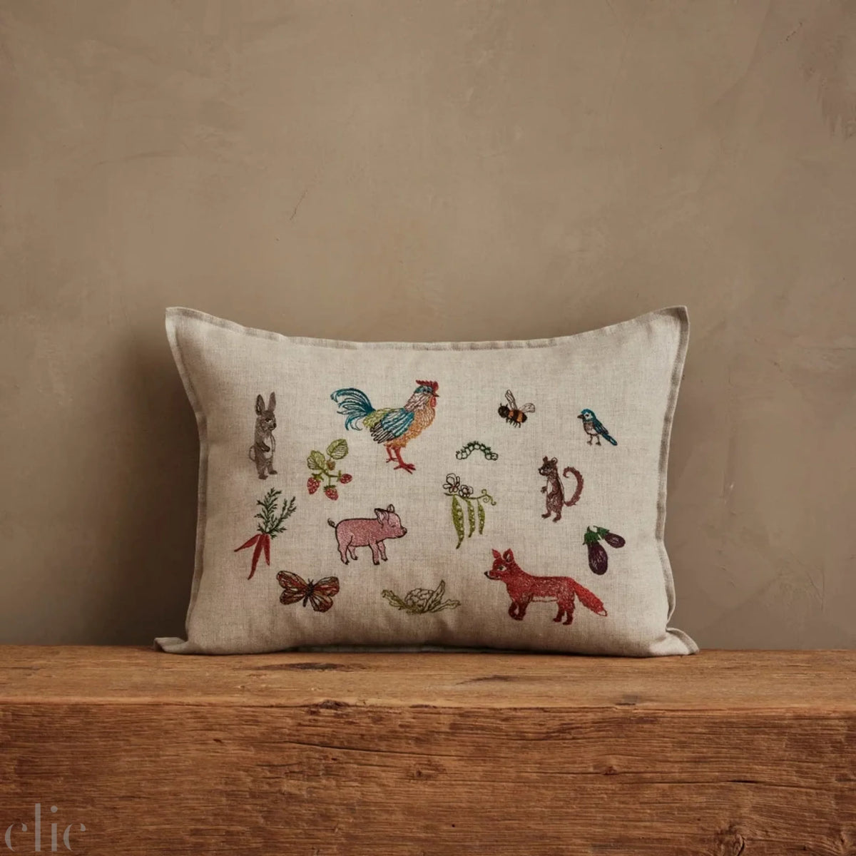 Garden Gathering Pillow, from Coral & Tusk