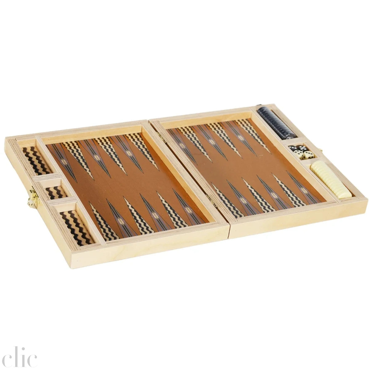 Blake Travel Backgammon Set from Lilac, from Wolfum