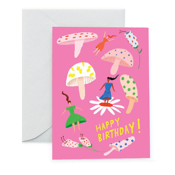 Fun With Fungi Birthday Card, from Carolyn Suzuki Goods