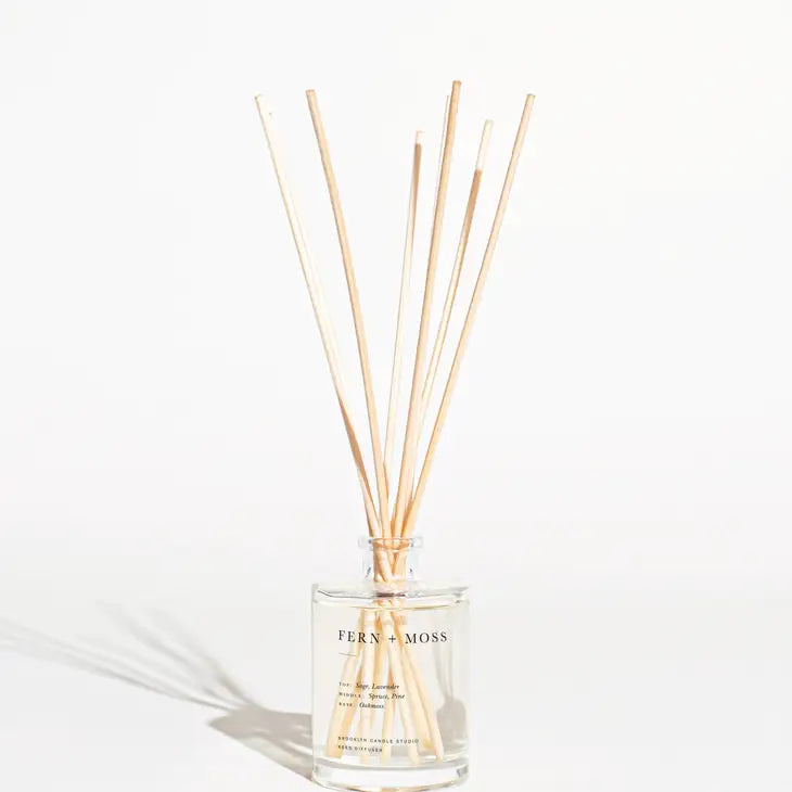 Fern and Moss Reed Diffuser, from Brooklyn Candle Studio