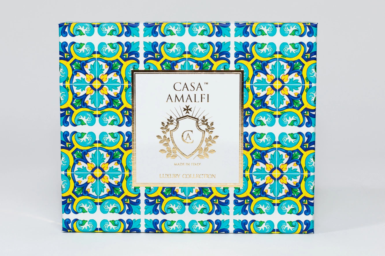 Sailing Il Mediterraneo 6 Pack Soap Bars + Sisal Bag, from Casa Amalfi