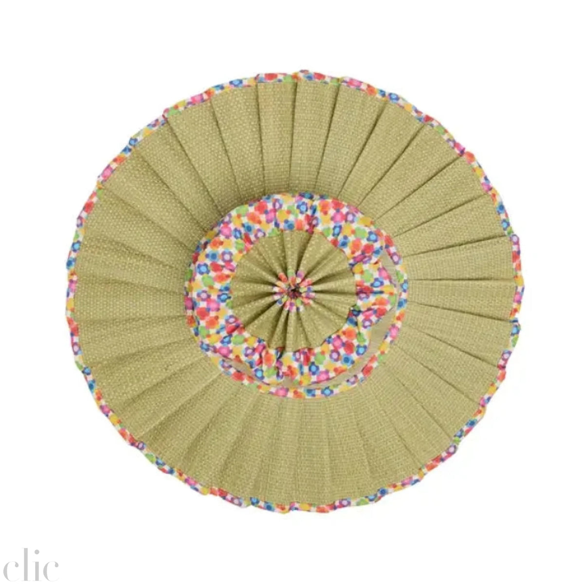 Sun Speckles Luxe Capri Maxi Hat in Morning, from Lorna Murray