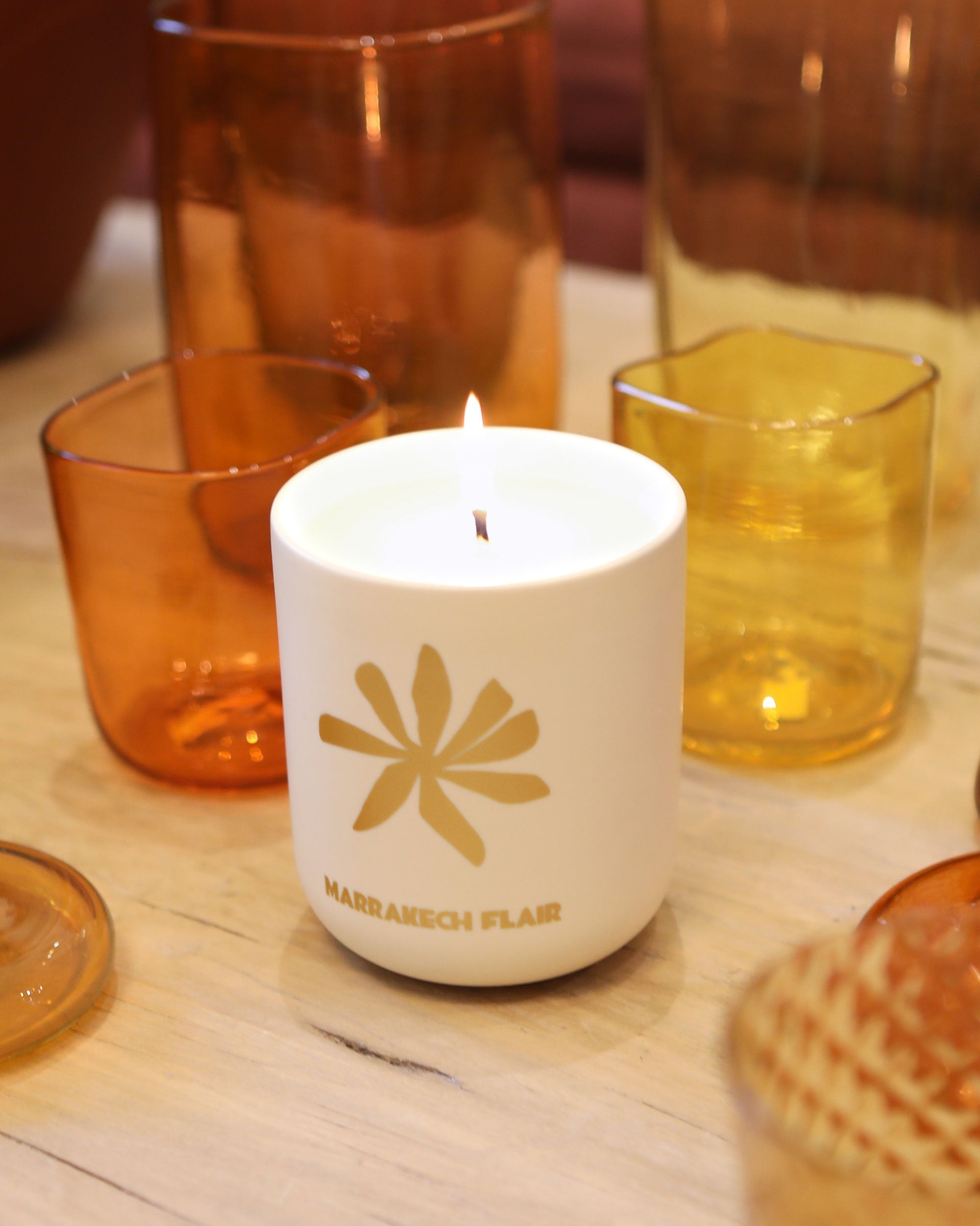 Marrakech Flair Travel Candle, from Assouline