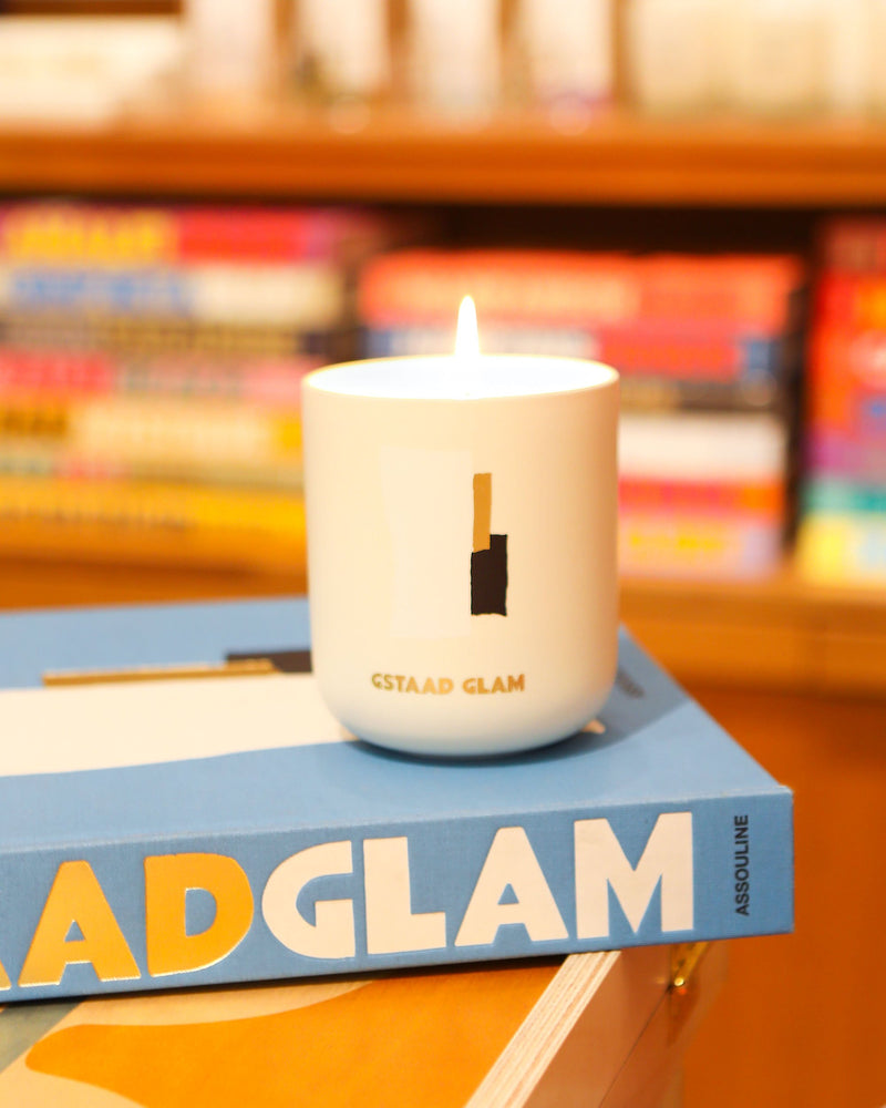 Gstaad Glam Travel Candle, from Assouline