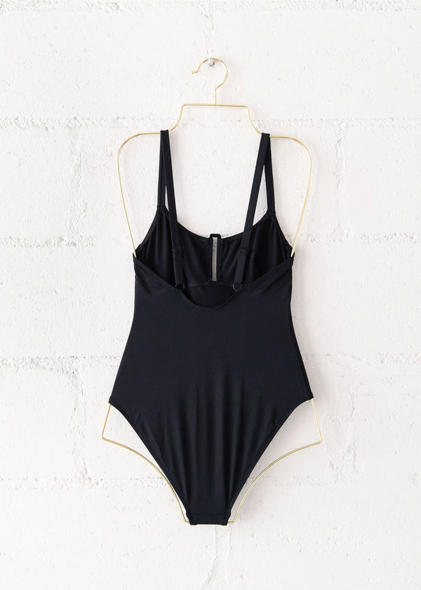 One Piece Nageur Bathing Suit in Noir, from DNDU