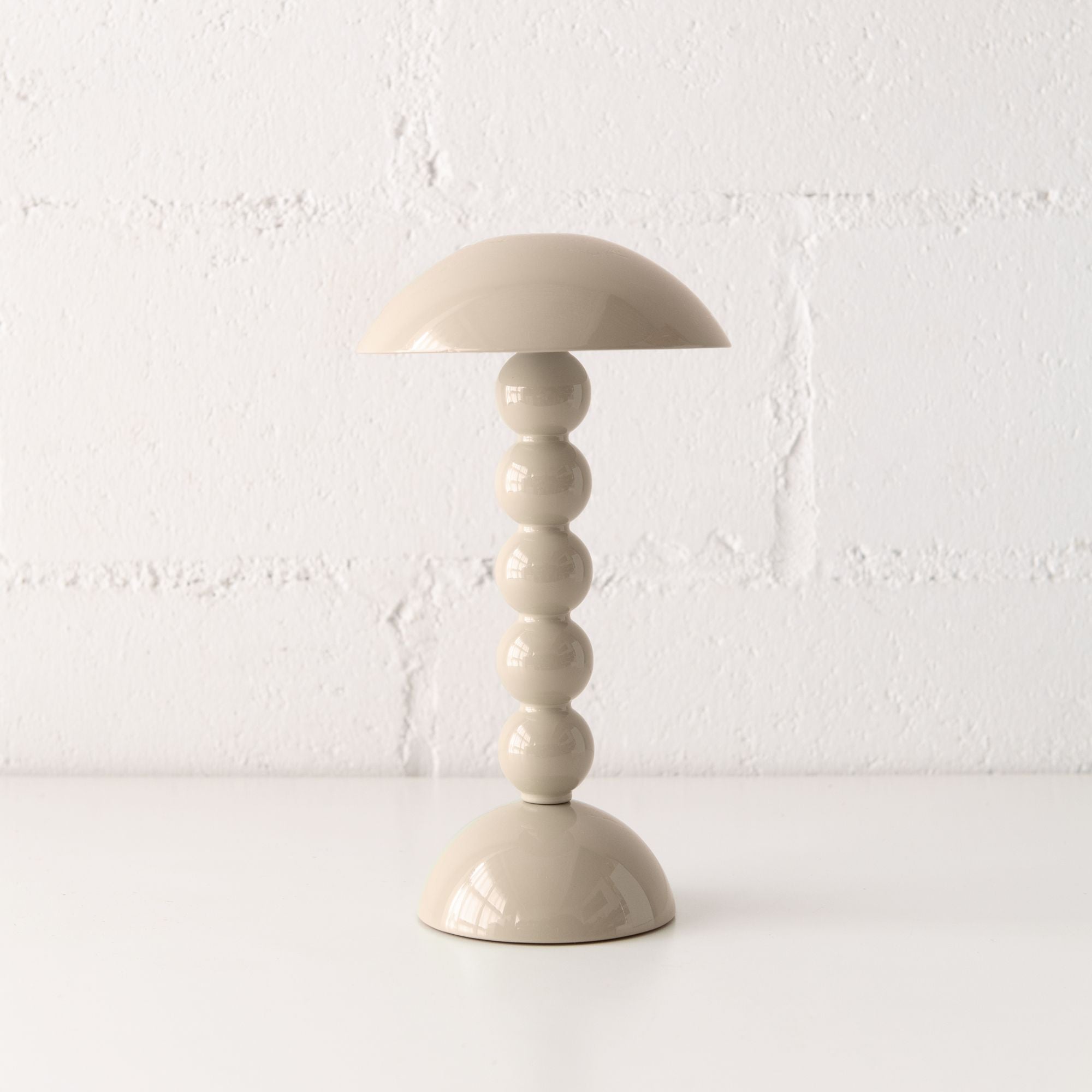 Bobbin LED Lamp in Cappuccino, from Addison Ross