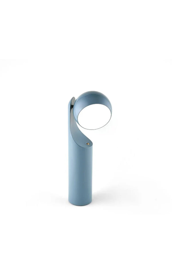 Mono Portable Lamp in Gray Blue, from Fine Lumens