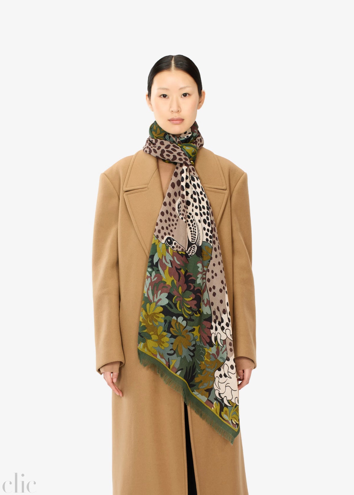 Mike Scarf in Khaki, from Inoui Editions