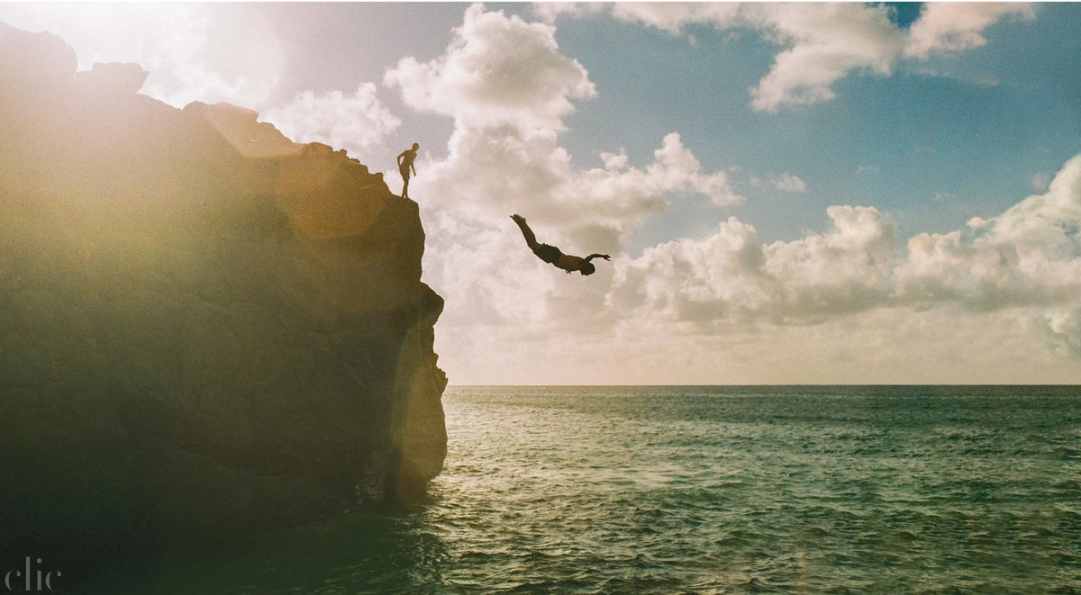 Cliff Jump by Josh Soskin
