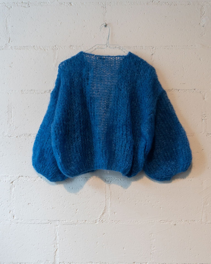 Light Mohair Bomber Cardigan, from Maiami