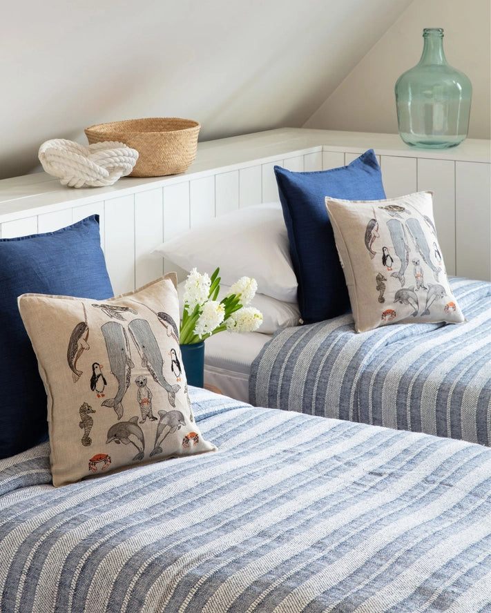 Sea Friends Pillow, from Coral & Tusk