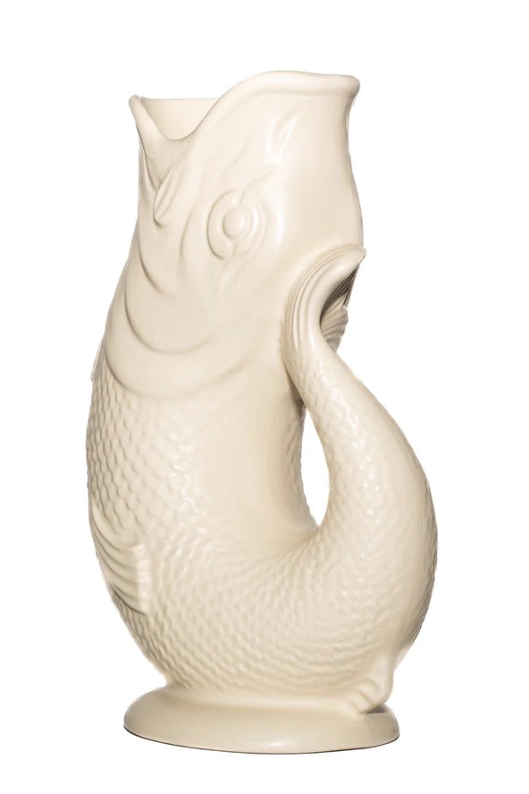 Gluggle Jug in Mat Sand, from The Original Gluggle Jug