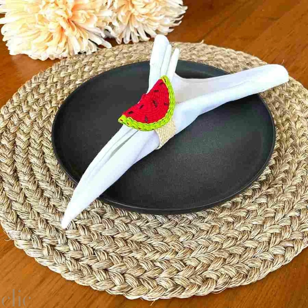Watermelon Napkin Rings
