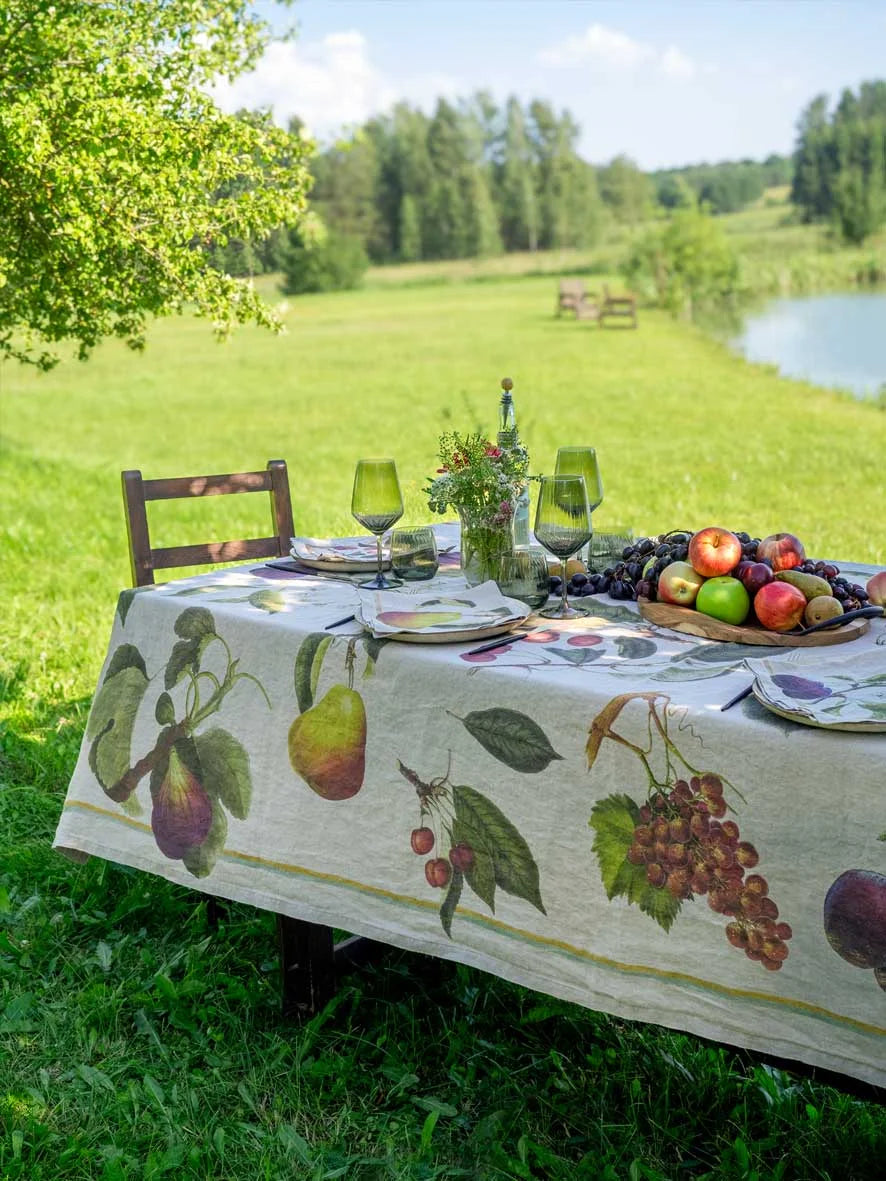 Orchard Fruits Tablecloth, from Linoroom