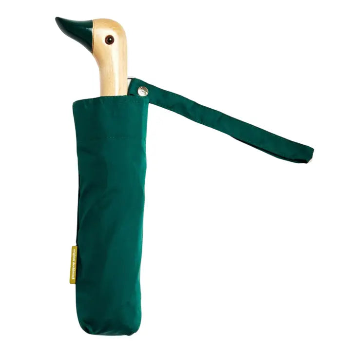 Compact Duckhead Umbrella in Forest Green, from Original Duckhead