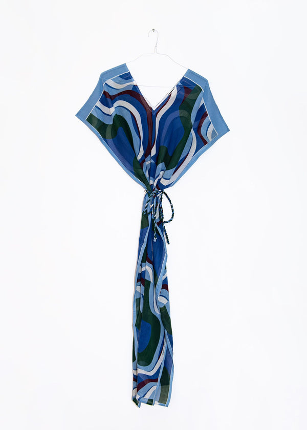 Hydra Songe Dress in Blue, from Mapoesie