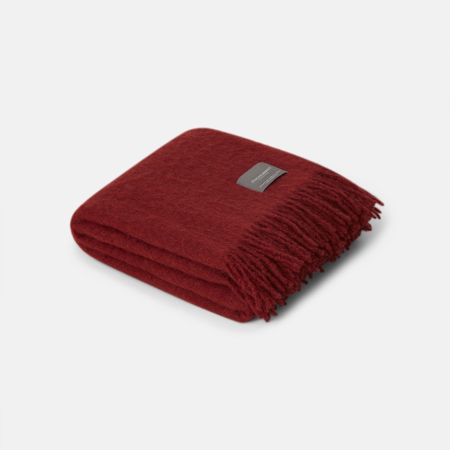 Mohair Blanket Fired Earth, from Stackelbergs