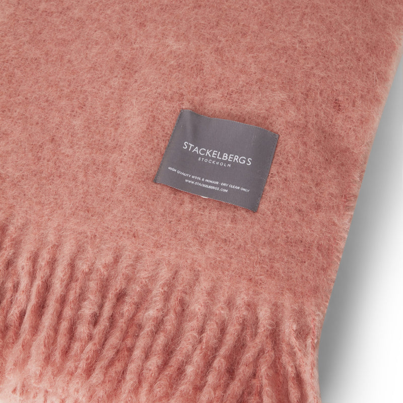 Mohair Blanket in antiques Rose, from Stackelbergs
