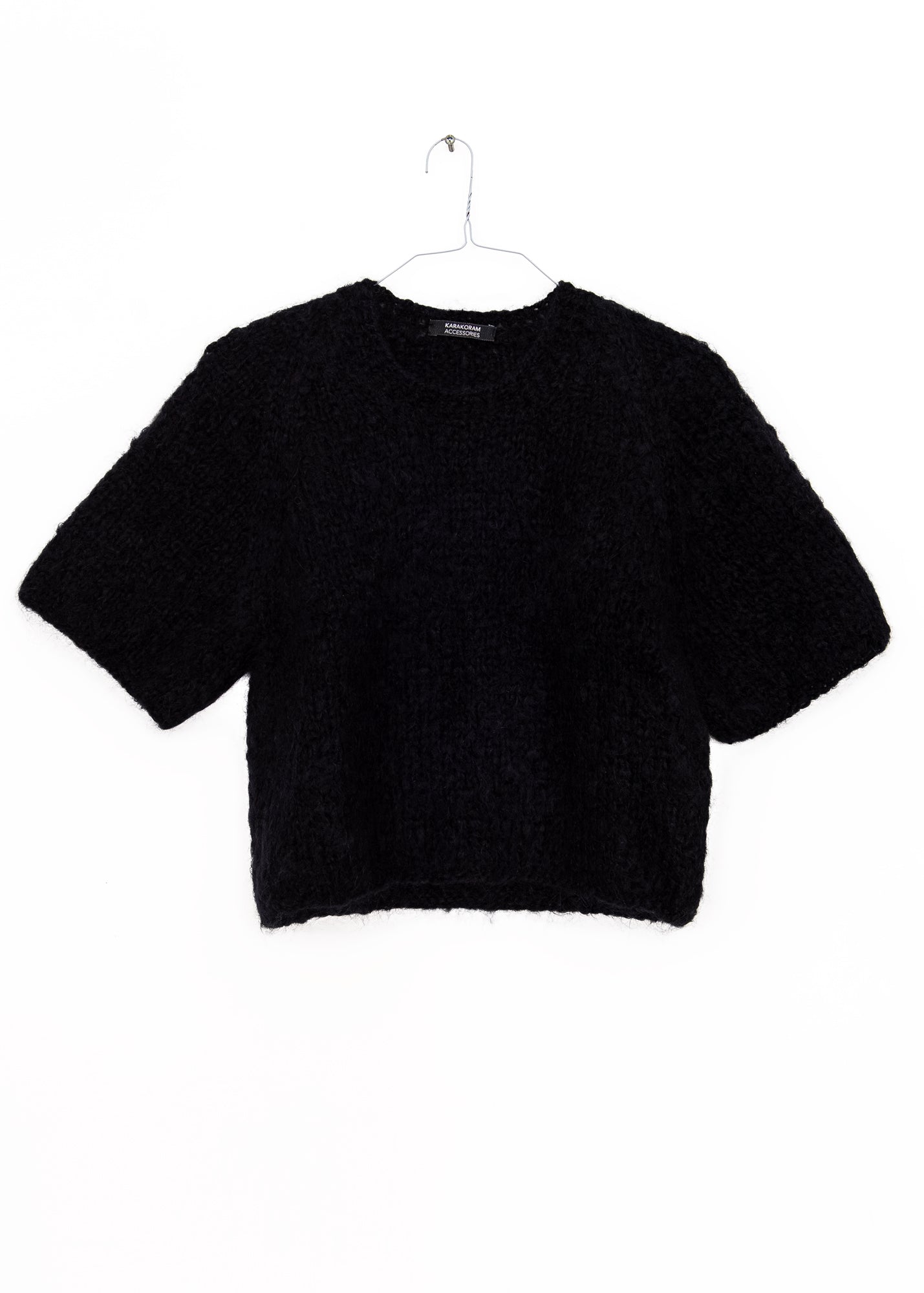 Knitted Sweater in Black, from Karakoram Accessories