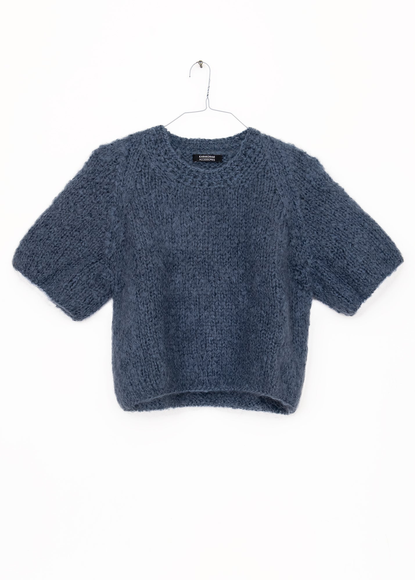 Knitted Sweater in Mirage Blue, from Karakoram Accessories