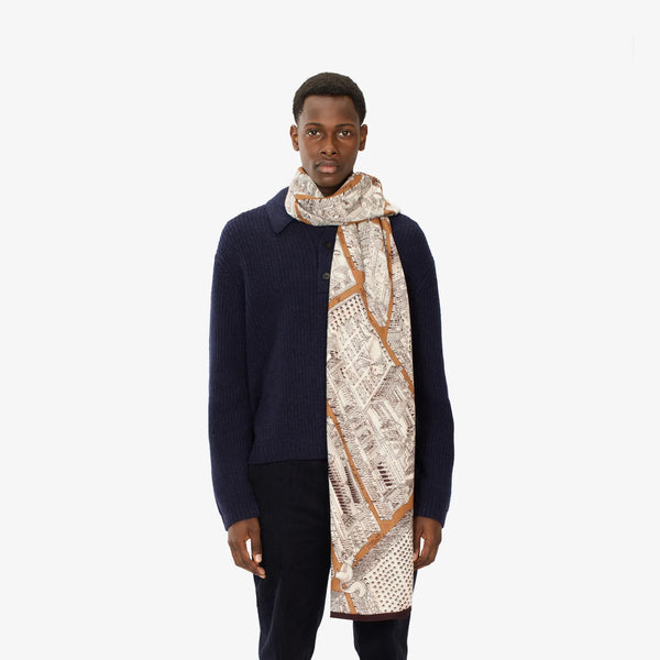 Turgot 100 Scarf, from Inoui Editions