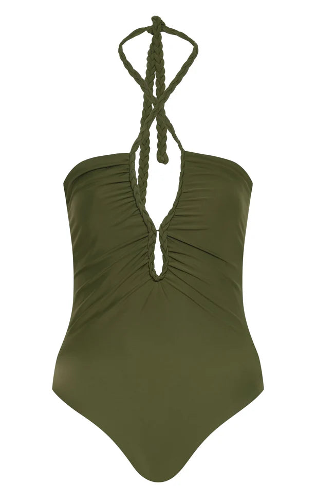 Saint Tropez One Piece in Green, from Juan D Dios