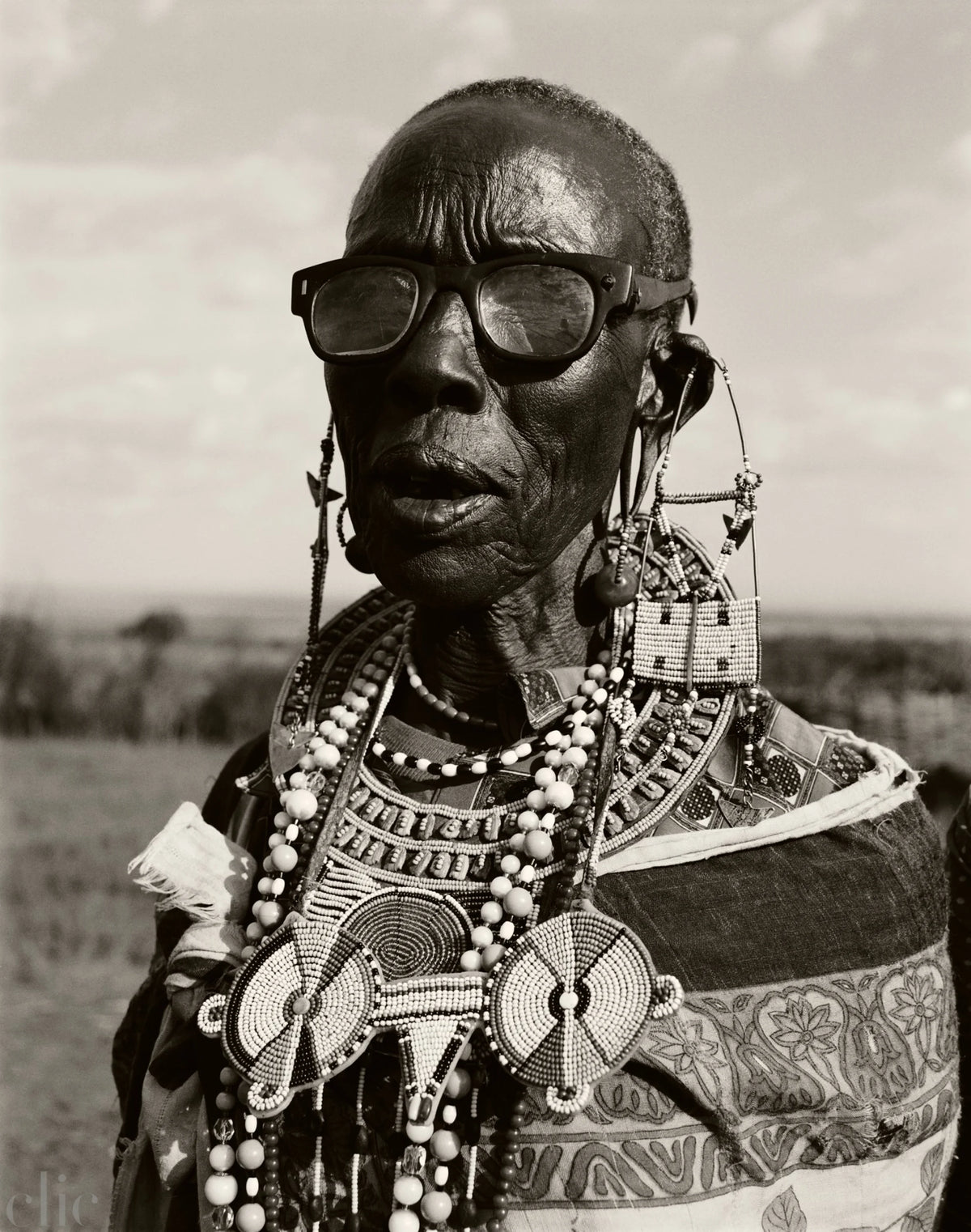 Maasai Woman Portrait by Anne Menke