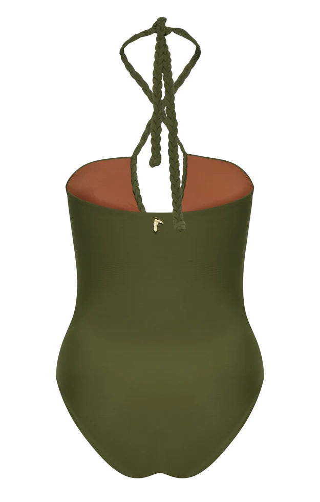 Saint Tropez One Piece in Green, from Juan D Dios