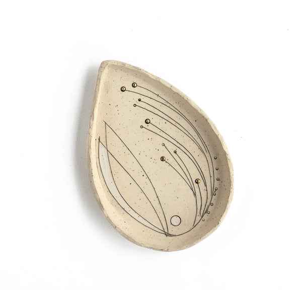 Frond Dot Leaf Dish, from Helen Prior