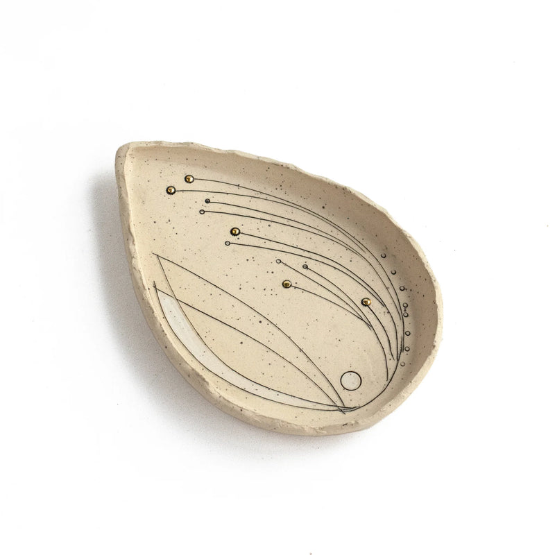 Frond Dot Leaf Dish, from Helen Prior